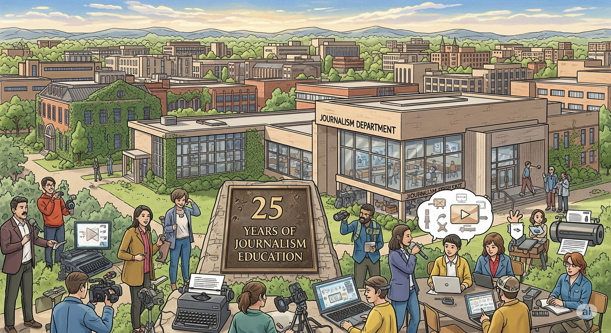 25 years of journalism teaching